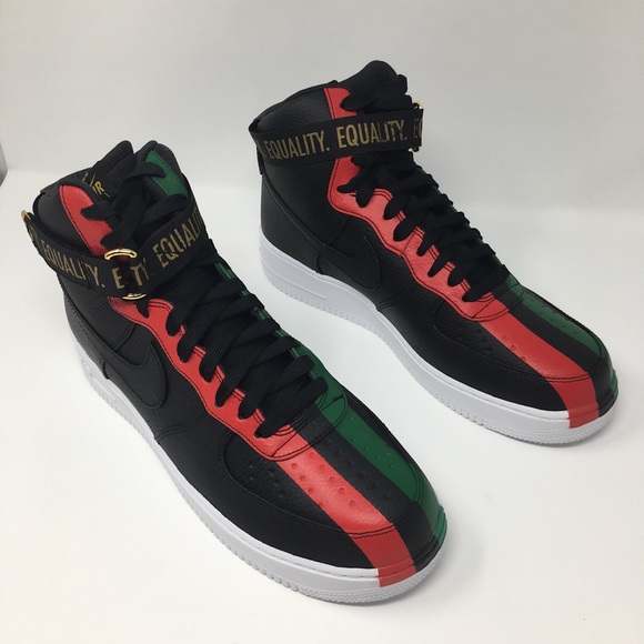 Air Force 1 High BHM QS NWT Air Force 1 High BHM QS NWT